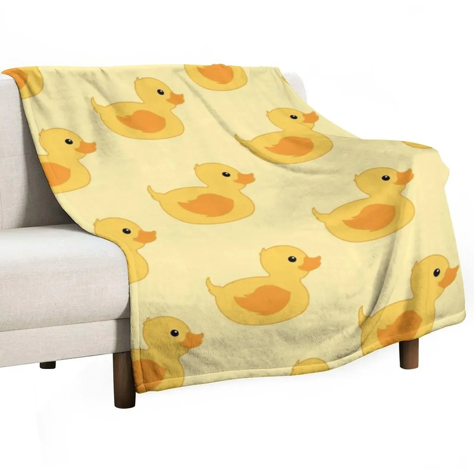 

Rubber duck Throw Blanket Beautifuls Designers Blankets