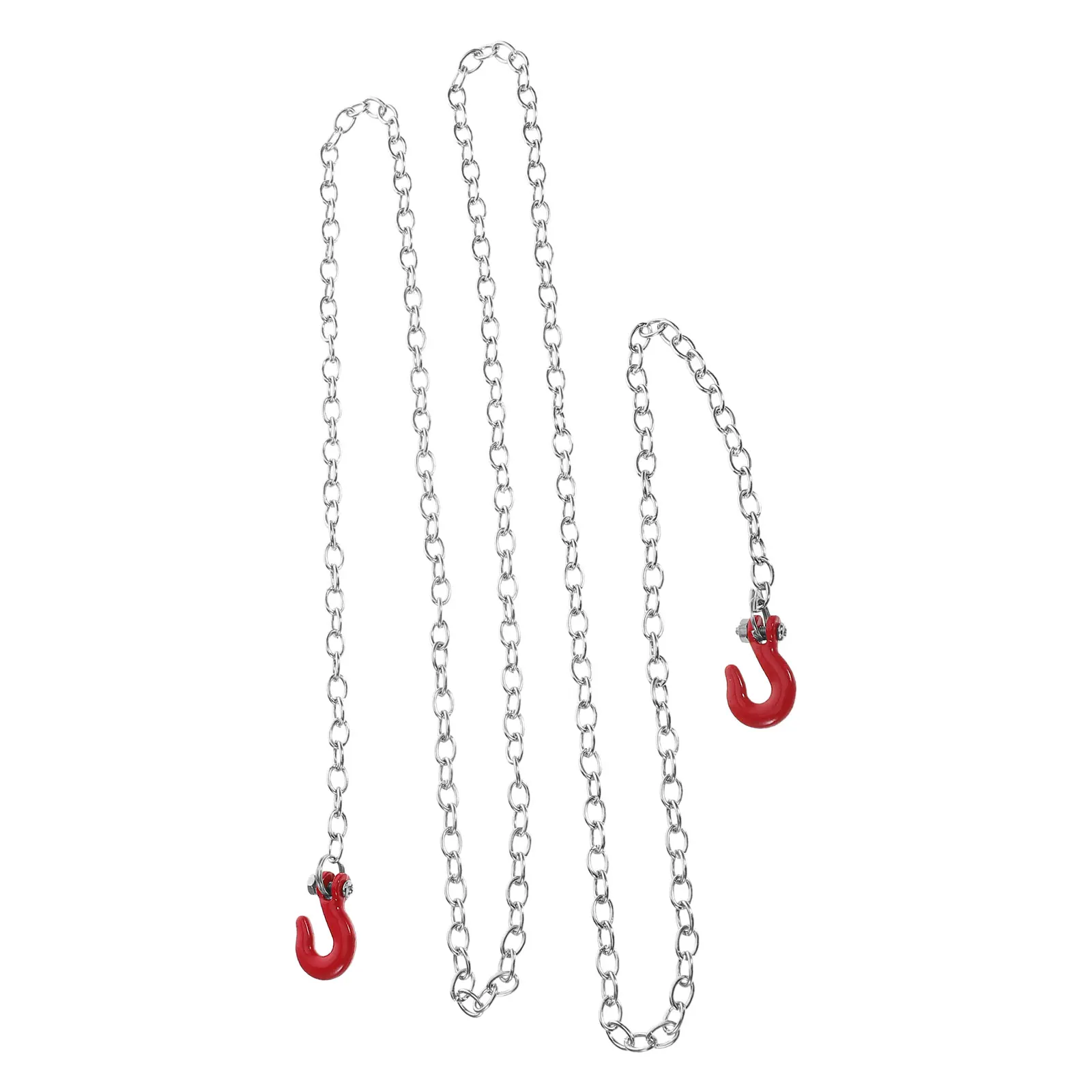 

Trailer Chain Lifting Chains with Hooks Safety for Boats Dock Heavy Duty Tow Strap Towing Car Rope