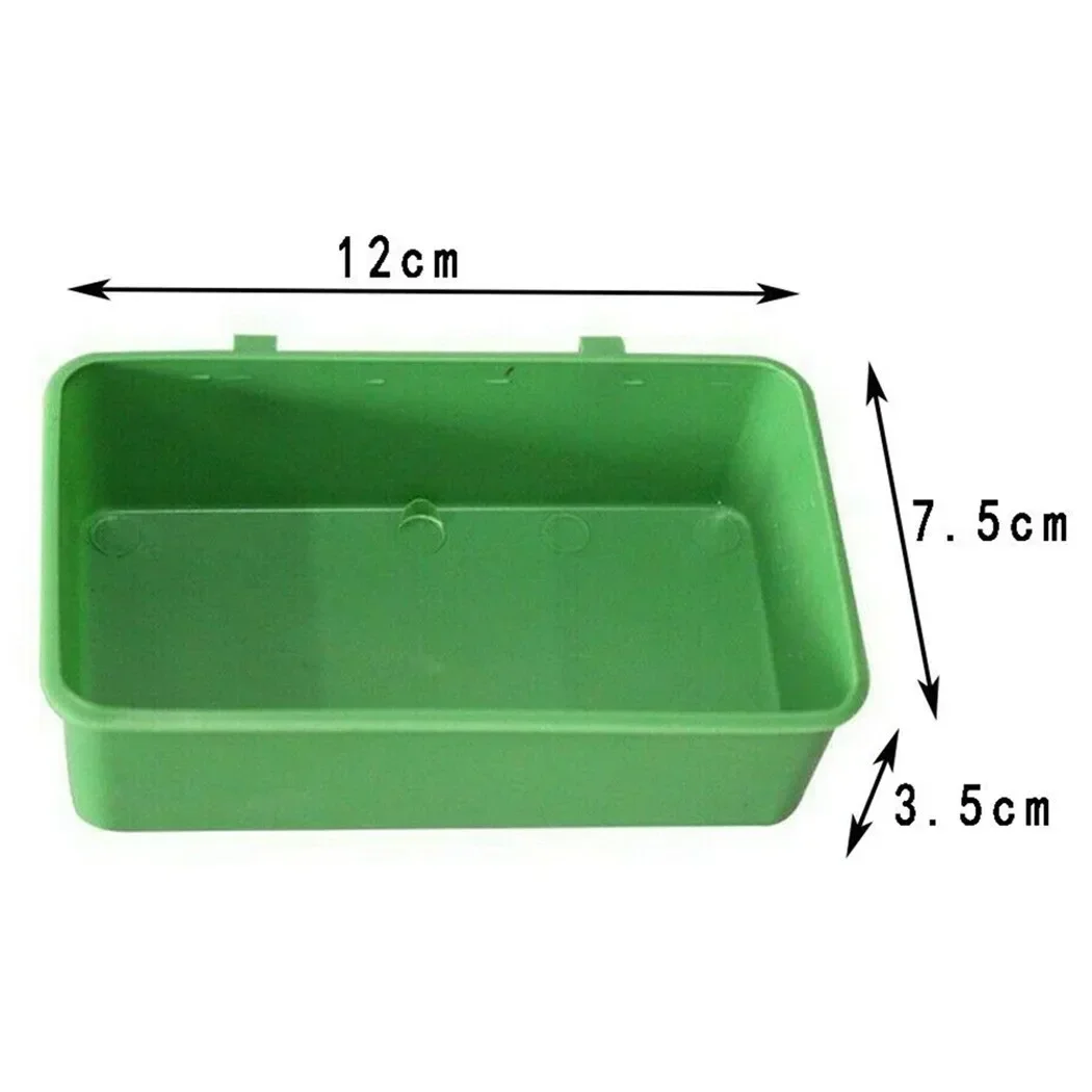 Bird Water Bath อ่าง Bird ชามอาหารพลาสติกอัตโนมัติสัตว์เลี้ยงชามนกแก้ว Parakeet Birdbath กรงแขวน Bird ของเล่น