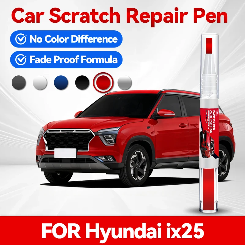 

Карандаш-корректор для колесных дисков Beijing Hyundai Ix25 2014-2025 SX1, средство для ремонта царапин, аксессуар для самостоятельного ремонта авто