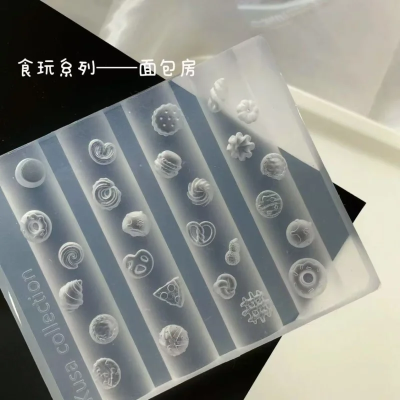 1 szt. Forma do pieczenia chleba i deserów Złota Rybka Lilia Guzik Forma Akrylowa 3D do Paznokci DIY Silikonowe Szablony do Paznokci Forma do Paznokci