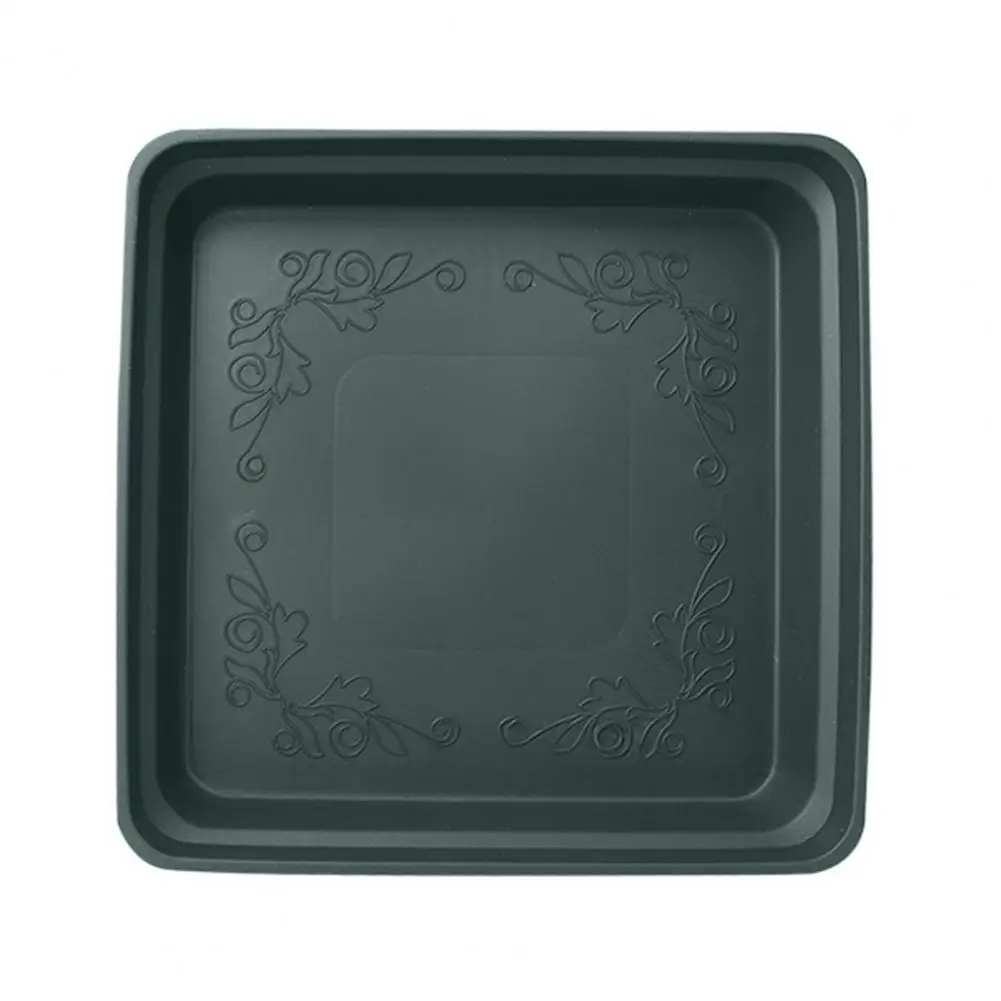

Warping-resistant Plant Tray Durable Square Plant Saucer for Indoor Outdoor Garden Pots High Density Plastic Tray Prevents