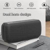 Xdobo X8 Dual Speaker 60W High-power Portable Subwoofer Suitable Outdoor Camping Wireless Bluetooth Support TWS IPX5 Waterpfoor