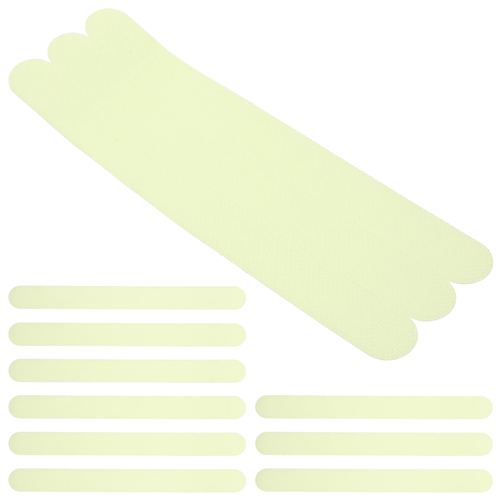 

24 Pcs Anti-slip Strip Anti-skid Stickers Luminous Strips Water Proof Tape Curling-free Stairs Peva Tomorrow Tapes Low Light