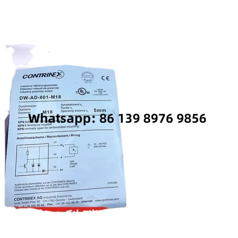 CONTRINEX DW-AD-631-M18-120 DW-AD-603-M18-245 DW-DD-625-M18 DW-DD-615-M18