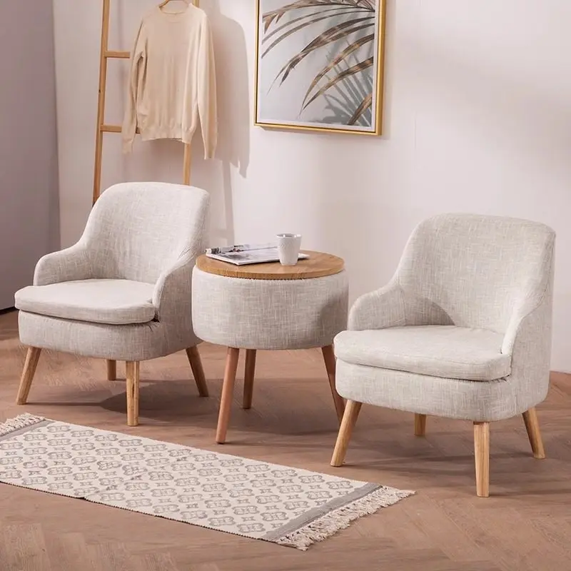 Complete Ergonomic Rocking Chair Classic Designer Comfy Office Floor Lounge Chair Wood Balcony Silla De Escritorio Furniture