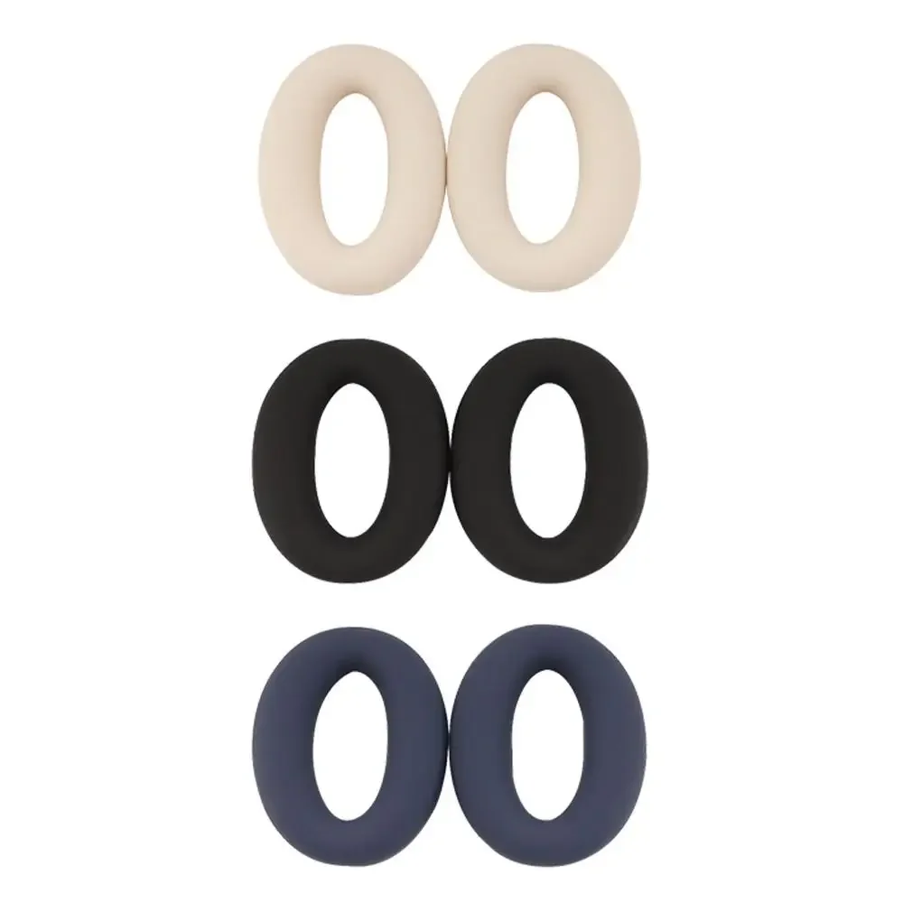 1Pair Replacement Silicone Ear Pads Cushion Cover For Sony WH-H910N Headphone Headsets EarPads Earmuff Protective Case Sleeve