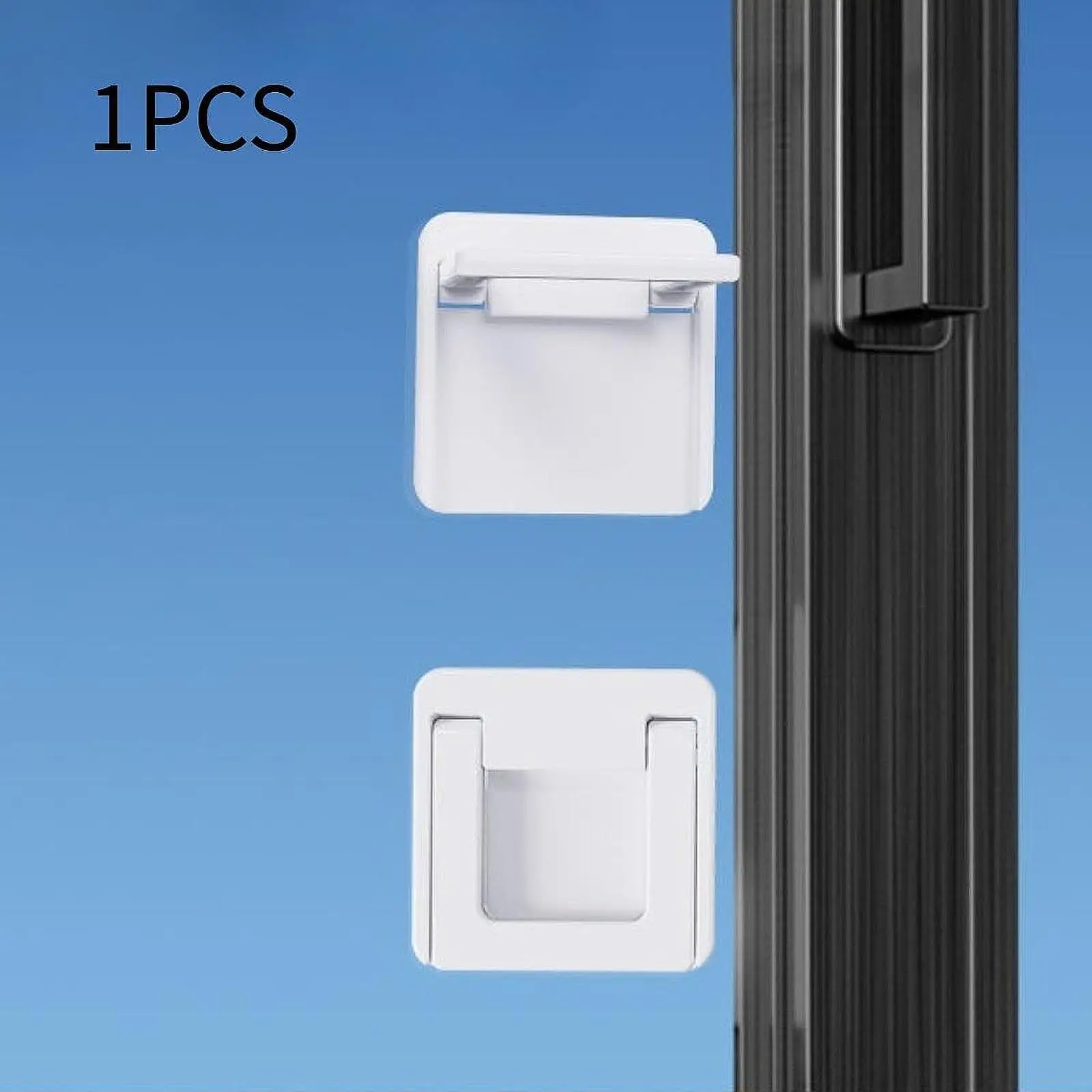 Puxador de porta de armário, decoração de instalação simples