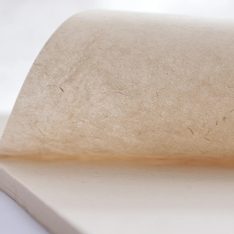 Thicken Half-Ripe Xuan Paper Chinese Calligraphy Drawing Paper Papier Papel China Tan Pi Jute Mulberry Paper Papel Para Dibujar