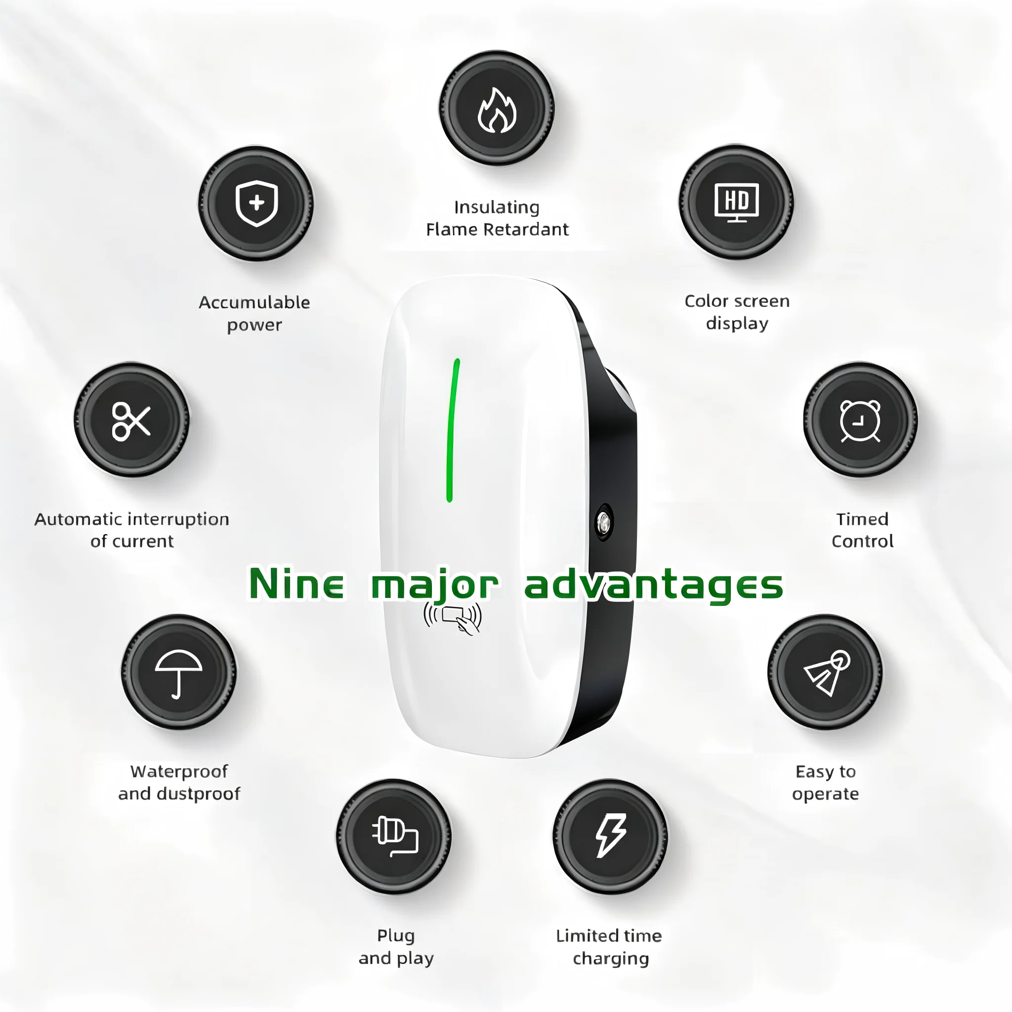 Xiping220V AC Type 2 EV Car Ch - Fast Charging Cable ulasan dan harga