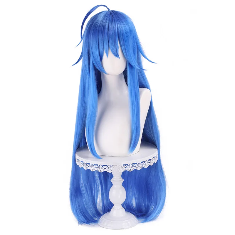 Synthetic Cosplay Wig Anime Costume Party Heat Resistant Fiber Top Skin Natural Hairline