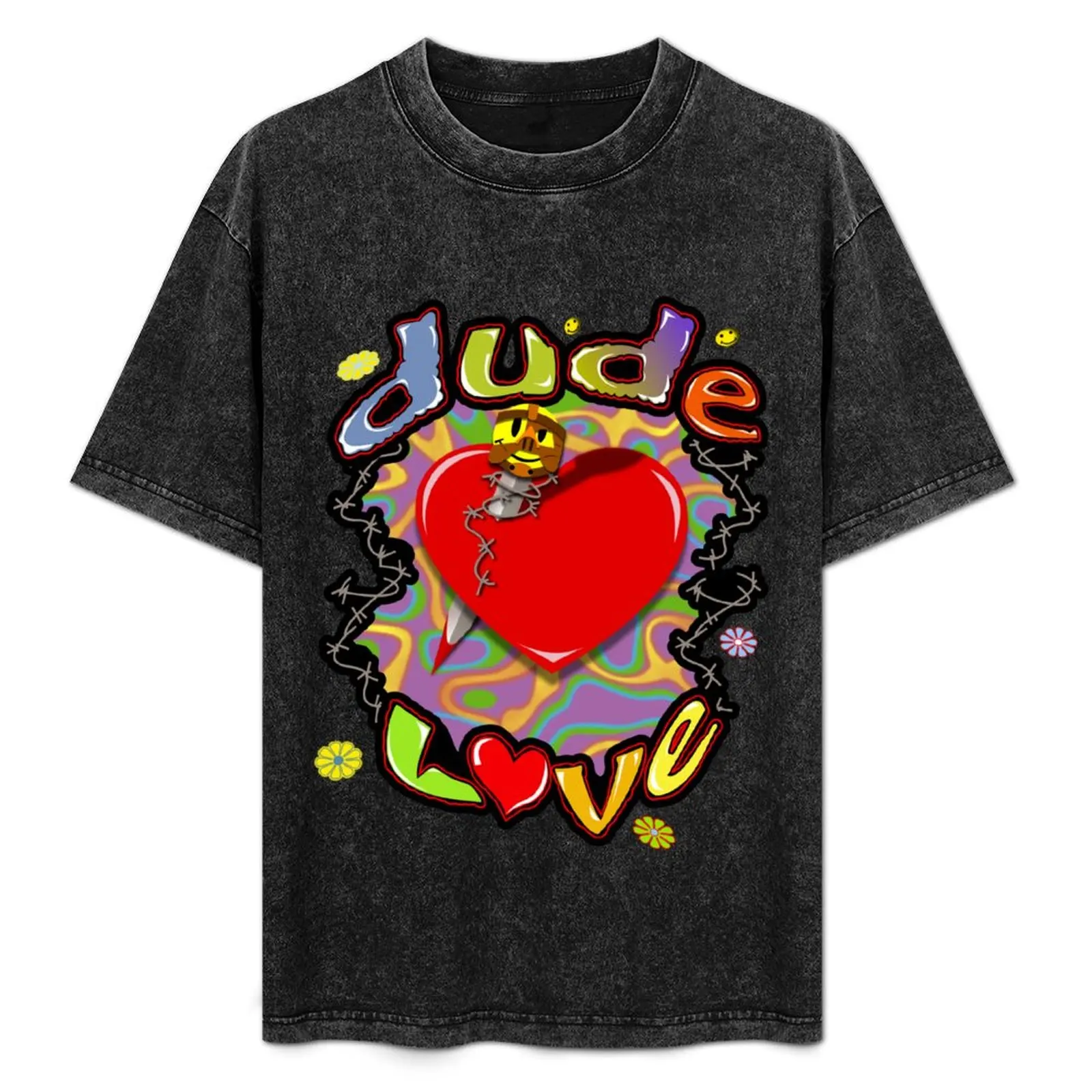 

Dude Love Wrestling T-Shirt essential t shirt anime cotton graphic tees oversized mens funny t shirts