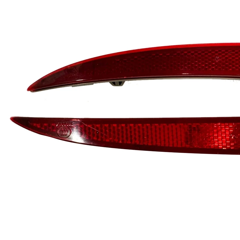 1Pair Rear Bumper Reflector Light Trim DS73-515C0-AD DS73-515B0-AD For Ford Fusion Mondeo 2013-2019 Warning Lamp Plate