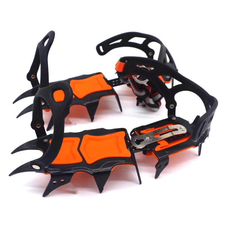 Crampons for Mountaineering Outdoor 12 Tooth Ice Climbing Crampons Ice Crampons