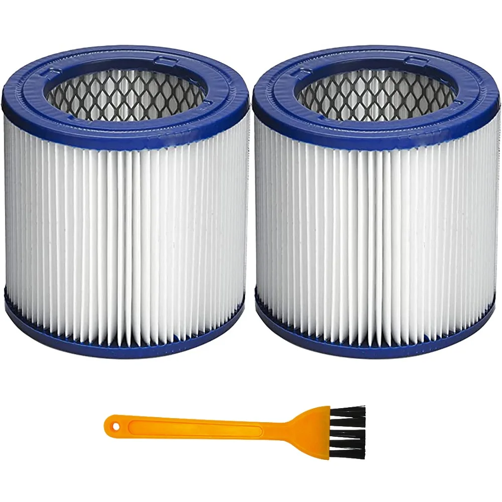 Replacement Filter for Shop Vac 9032933 Ash Vacuum CleanStream HEPA Cartridge Filter, Stops Ultra Fine Dust(2-Pack)