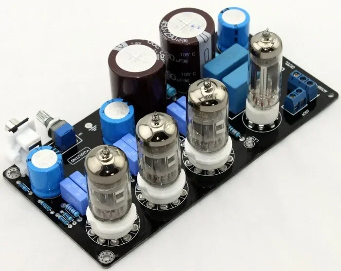 using 4pcs 6N4 tube amplifier board / Pre-amplifier board(Reference Maratz 7 circuit amplifier boards)