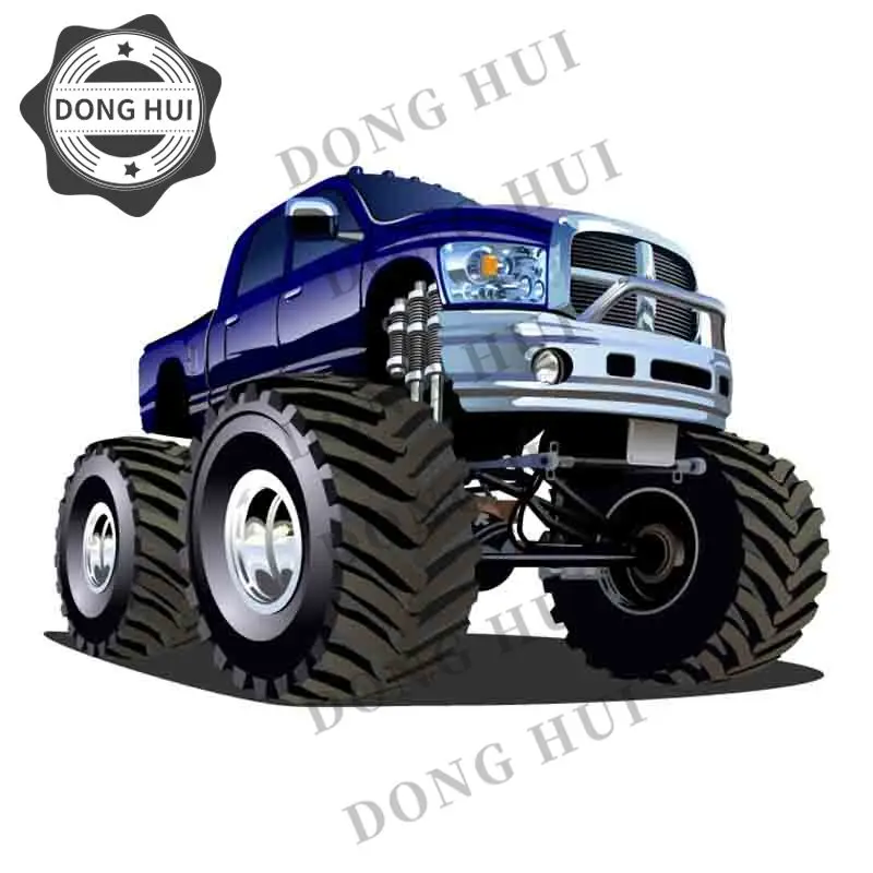 Big Wheel Pickup Truck Rally Car High Horsepower Off-road Vehicle Car Sticker JDM Dirt Bike Laptop Motorcycle Mug Decal