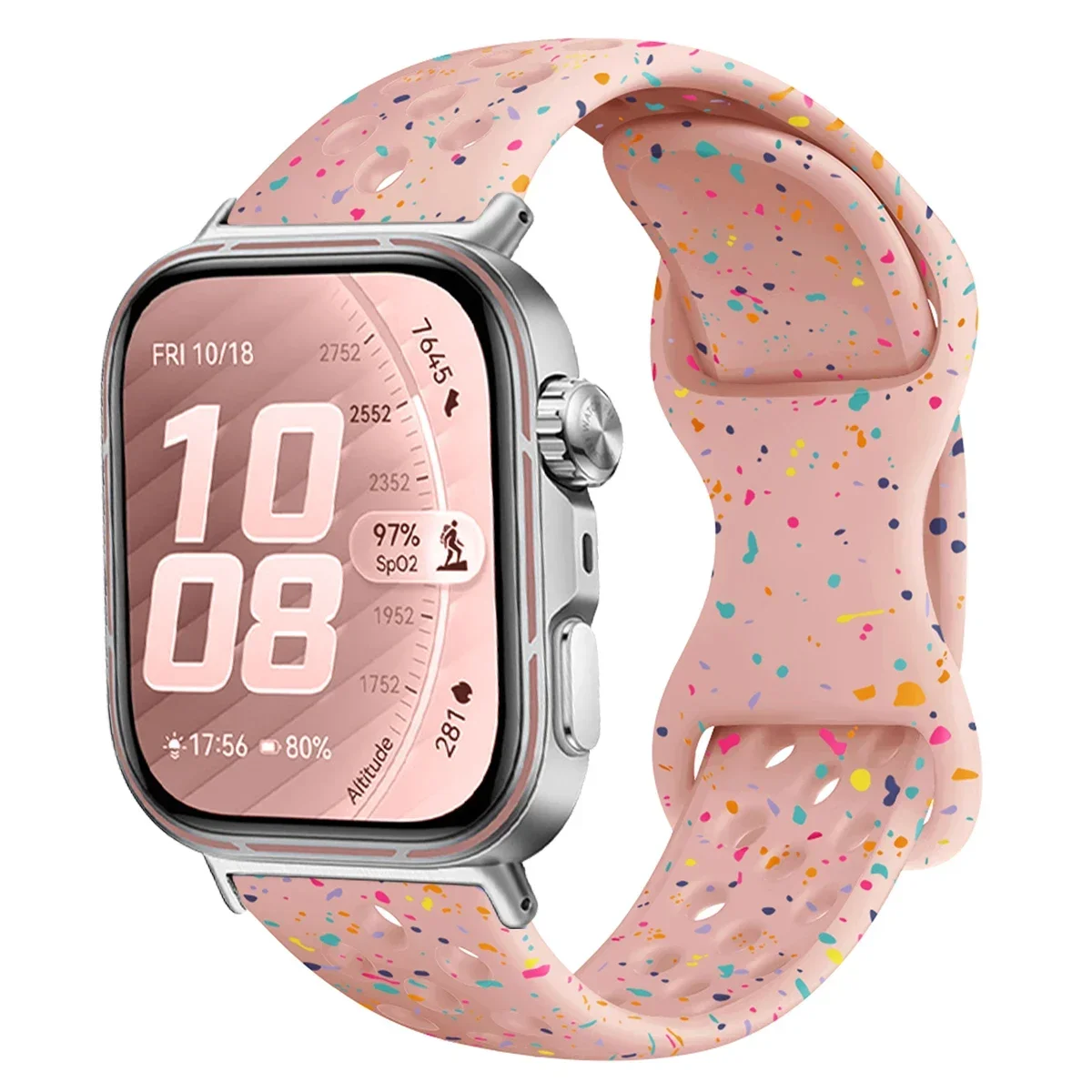 Silikonarmband für Huawei Watch Fit 5Pro 4Pro, weiches Sport-Armband für Huawei Watch Fit 5 4 Fit 3, Armband-Zubehör – Detail 5