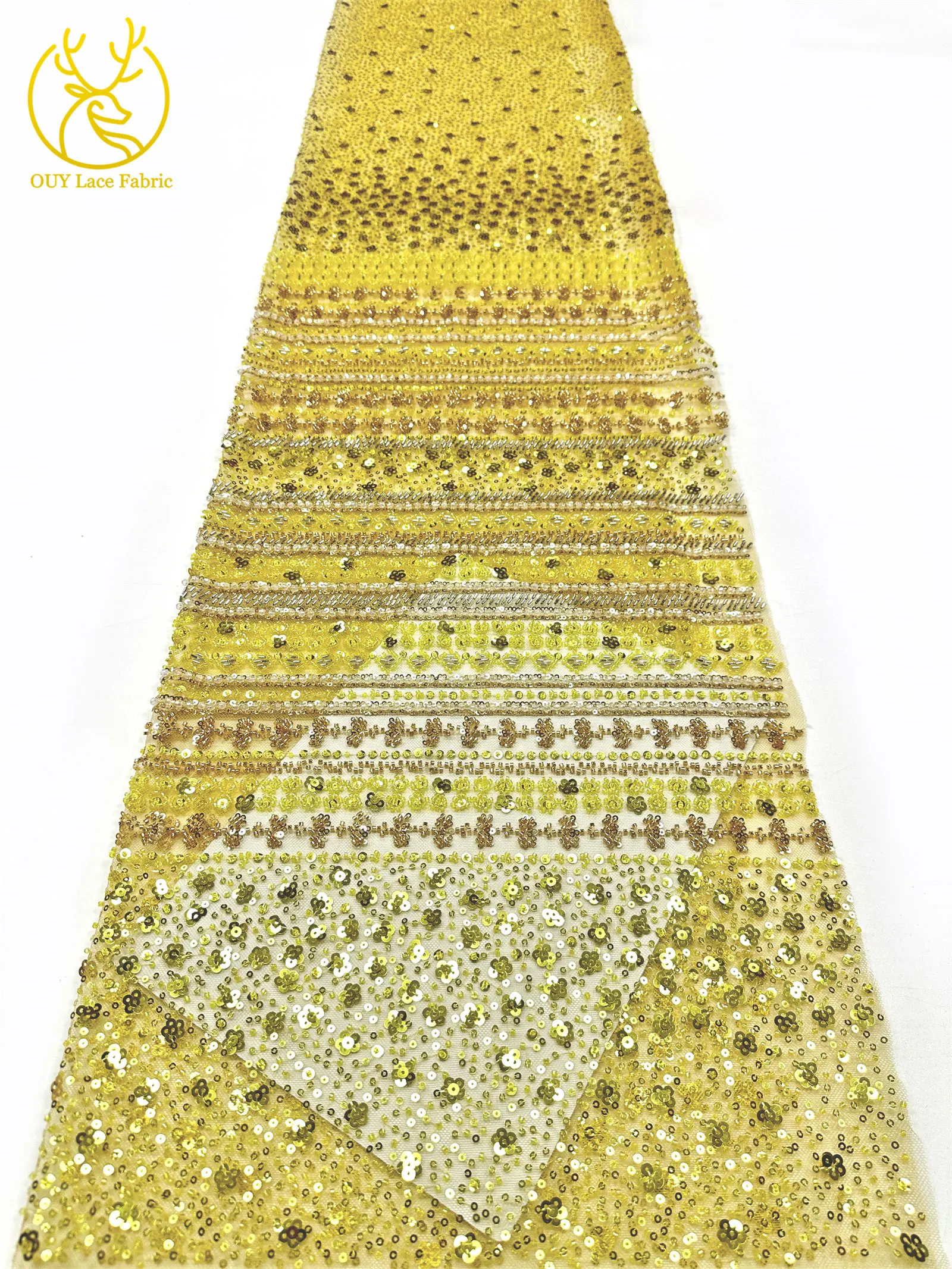 Französische nigerianische Luxus-Perlen-Mesh-Spitze in Weinrot, französische Pailletten-Stickerei-Spitze, afrikanischer Spitzenstoff für Abendkleider zum Nähen – Detail 14