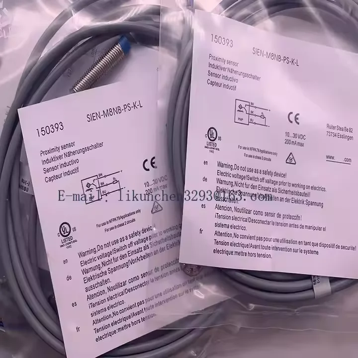 

One year warranty SIEN-M8NB-PS-K-L Proximity switch sensor