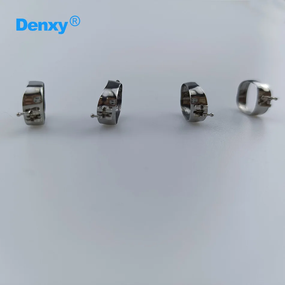 Denxy 5 Sets/Lot Dental-Prämolarenbänder mit Roth-Bracket 1-24 # Orthodontisches Prämolarenband, vorgeschweißt mit Klammern, Zahnarztmaterialien – Detail 3