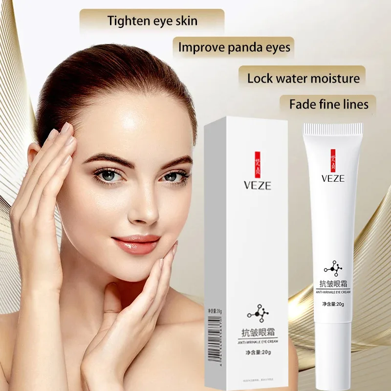 Remove Dark Circles Eyes Cream Nicotinamide Eye Bags Under Eye Hyaluronic Acid Moisturizing Serum Against Puffiness Eye Care Gel