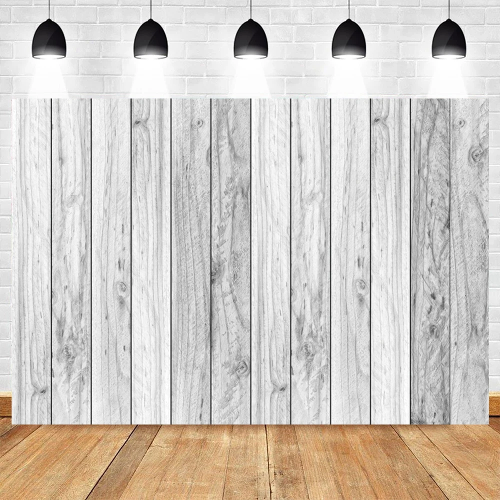 Wooden Board Photography Backdrop Retro Rustic Wood Wall Kid Adult Portrait Birthday Party Decor Baby Shower Photo Background