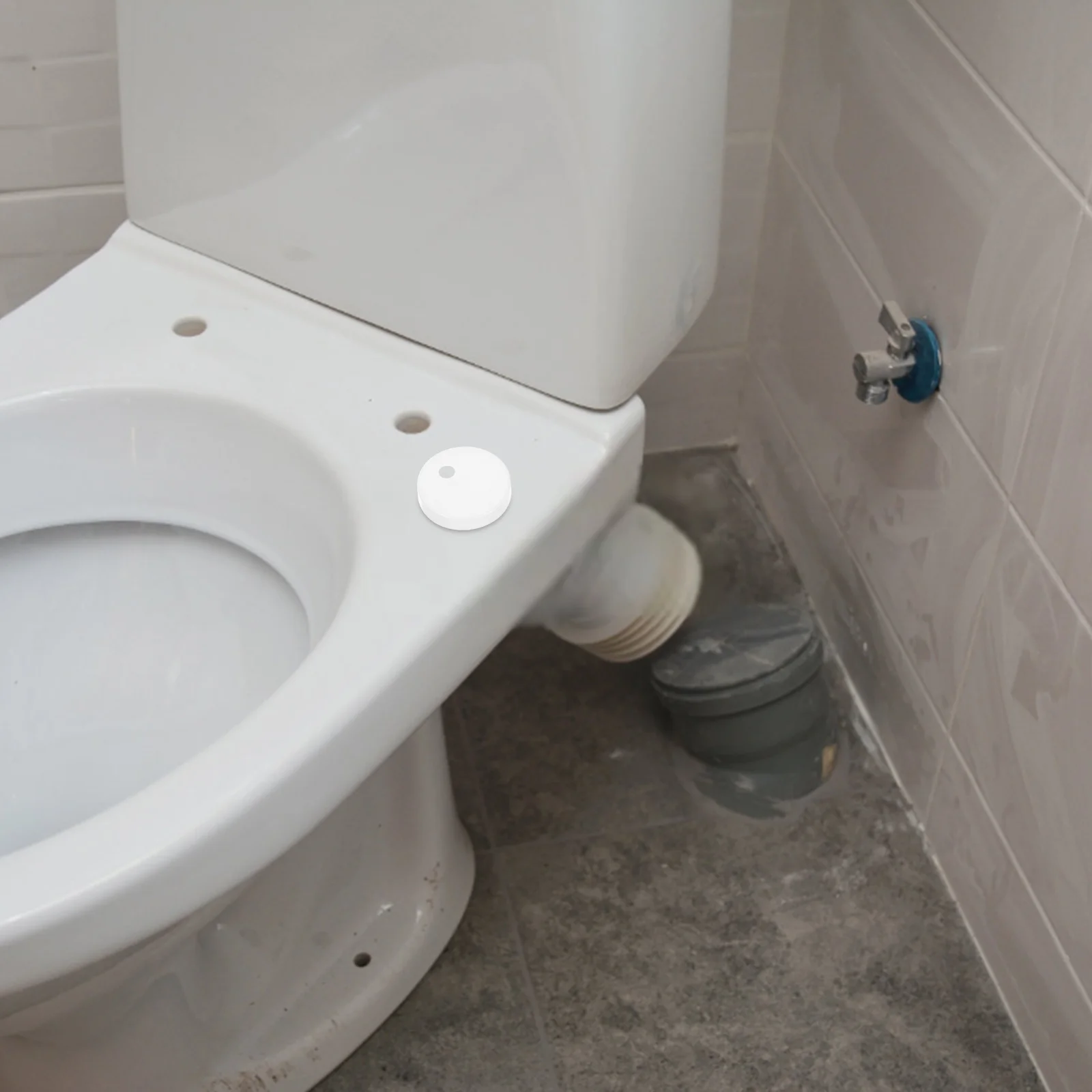 

1Pair Toilet Seat Bolt Covers Decorative Plastic Round Caps Fixing Screw Covers Replacement Parts White Toilet Bolt Caps