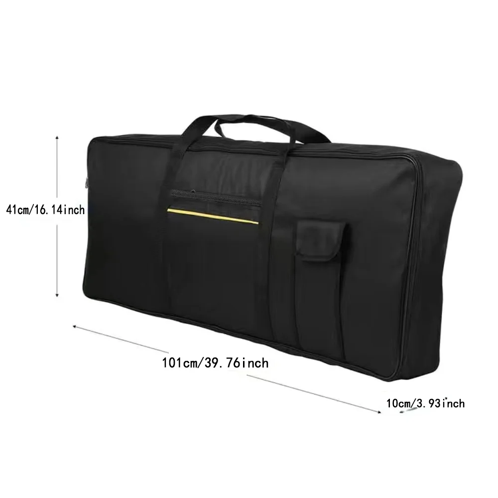 Durable Double Zipper Handbag Bear Series Electronic Organ Bags 61 Keys Electronic Keyboard Bag Instruments Accessories