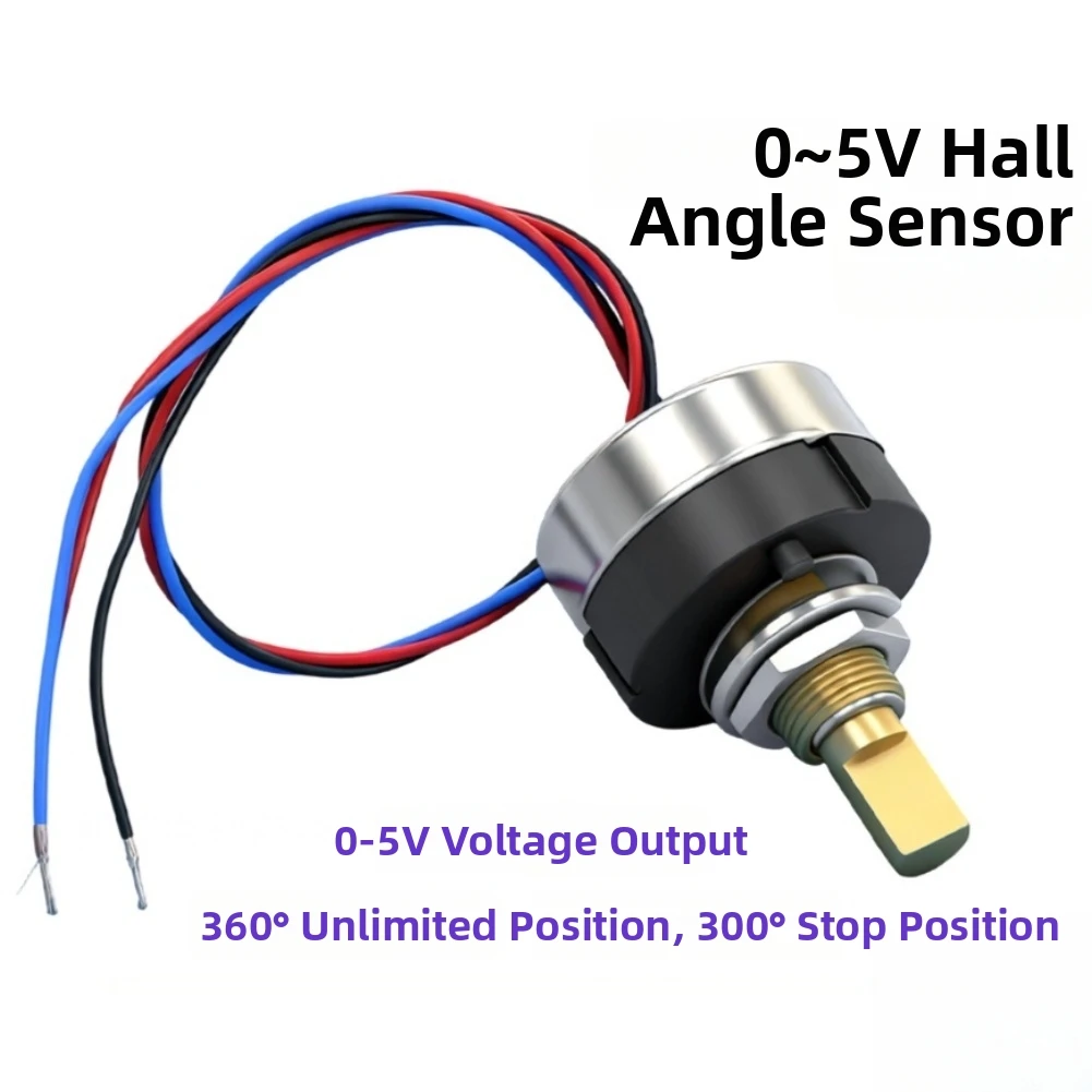 MA24 Digital-Potentiometer 5V Ausgang Hall-Effekt Magnetischer Winkelsensor 360 Grad Berührungslos für Industrielle Messgeräte – Detail 13