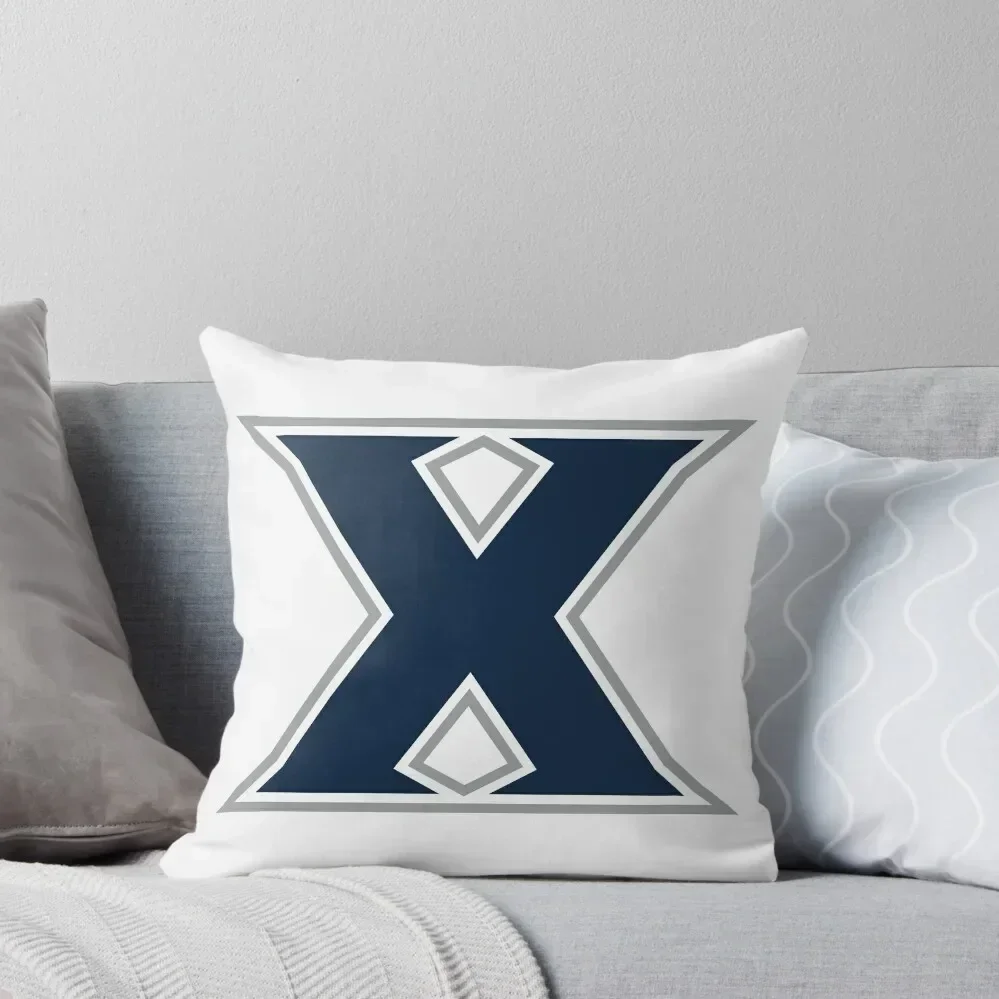 

Basic Xavier University 'X' Throw Pillow Luxury Cushion Cover Cusions Cover Luxury Pillow Cover Cushion Child pillow