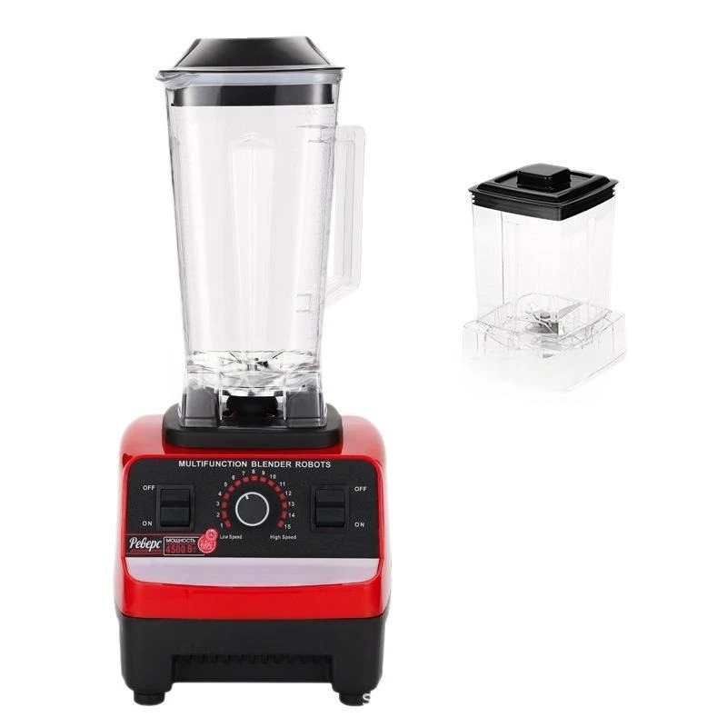 Household Multi-purpose Blender 110V/220V Single Double Cup Design for Ice, Meat, Baby Food & Smoothies