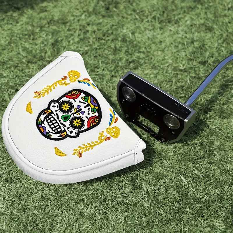 1 Buah Penutup Kepala Tongkat Golf Desain Kerangka Komedi, Penutup Pelindung Tongkat Golf yang Tahan Lama dan Nyaman, Penutup Kepala Golf ﻿