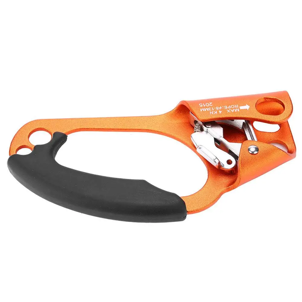 Right-Hand Climbing Ascender Handle Clamp for 8-13mm Rope - Outdoor Climbing Gear & Equipment