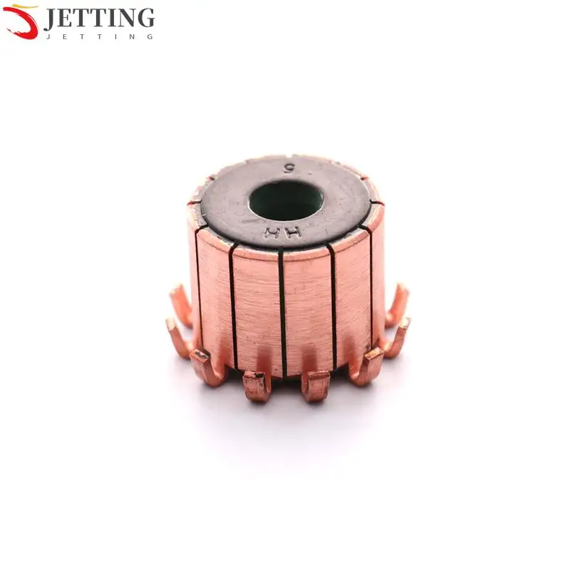 1PC 8*23*19.5mm 12P Teeth Copper Hook Type Electrical Motor Commutator CHY-1518-12