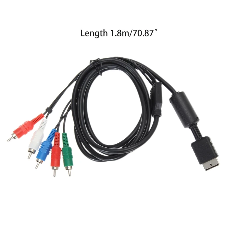 Component AV Cable High Resolution HDTV Component RCA Audio Video Cable for PS3 for PS2 Gaming Console Drop Shipping