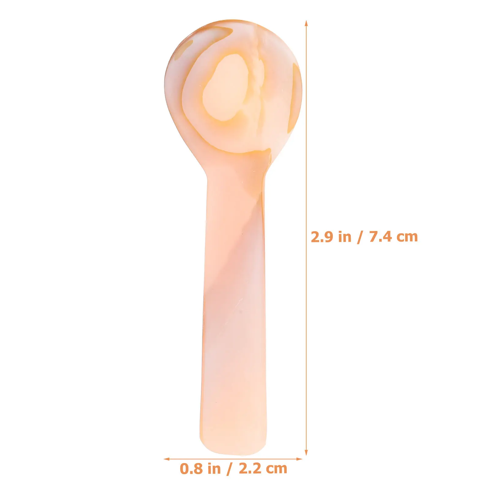3Pcs Caviar Shell Spoons Exquisite Small Dessert Spoons Compact Lightweight Kitchen Essentials for Home Restaurant Outdoor Use