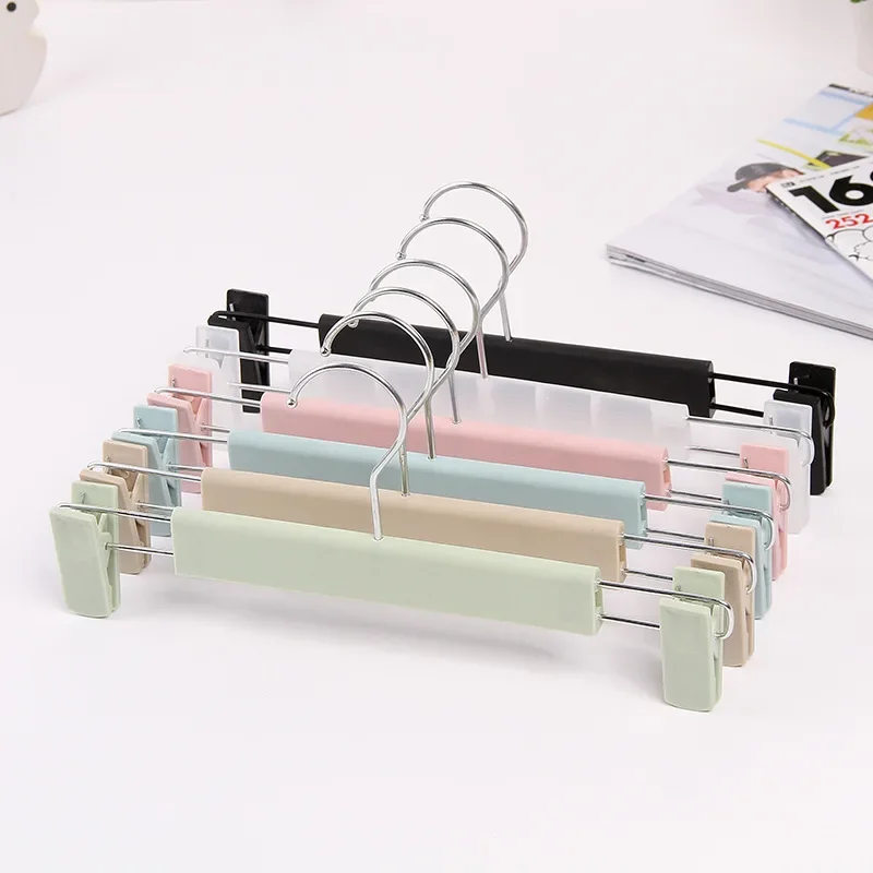 

Non-slip Trousers Hanger Rack Home Creative Mini Plastic Clothes Hanger Easy Hook Closet Organizer Hangers for Clothes Pants