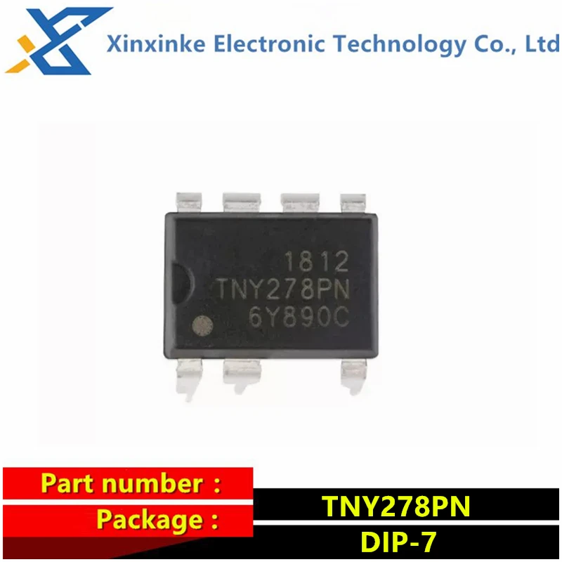 Lot de 5 pièces de TNY179PN TNY180PN TNY254PN TNY280PN TNY278PN TNY176PN TNY264PN TNY266PN TNY268PN TNY274PN TNY 275 276 277 175 177 PN DIP-7