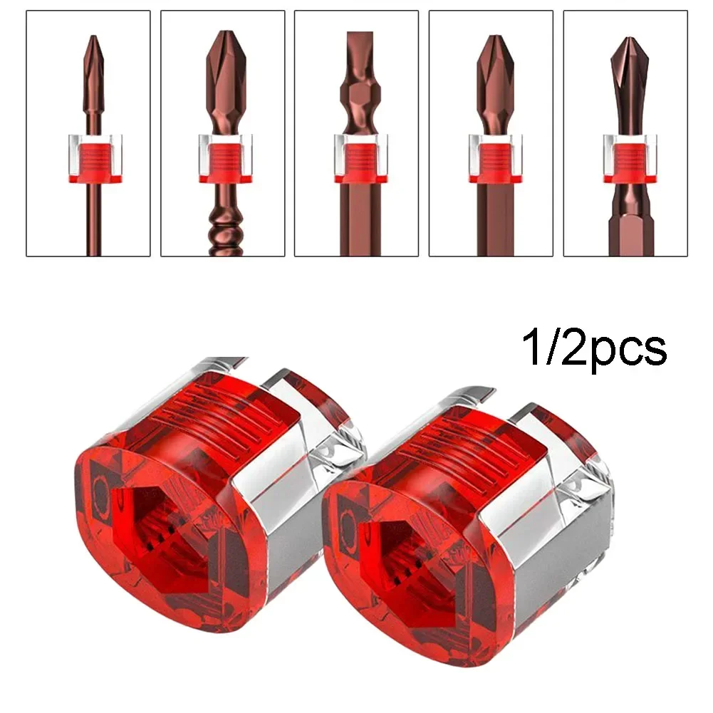 Convenient Tool To Magnetize Or Demagnetize Screwdriver Tips  Magnetic Bit Holder Magnet For Optimal Screwdriver Functionality