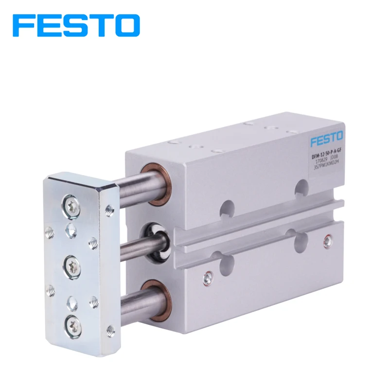 FESTO Pneumatic DFM Guided Drive Cylinder DFM-16-80-P-A-KF