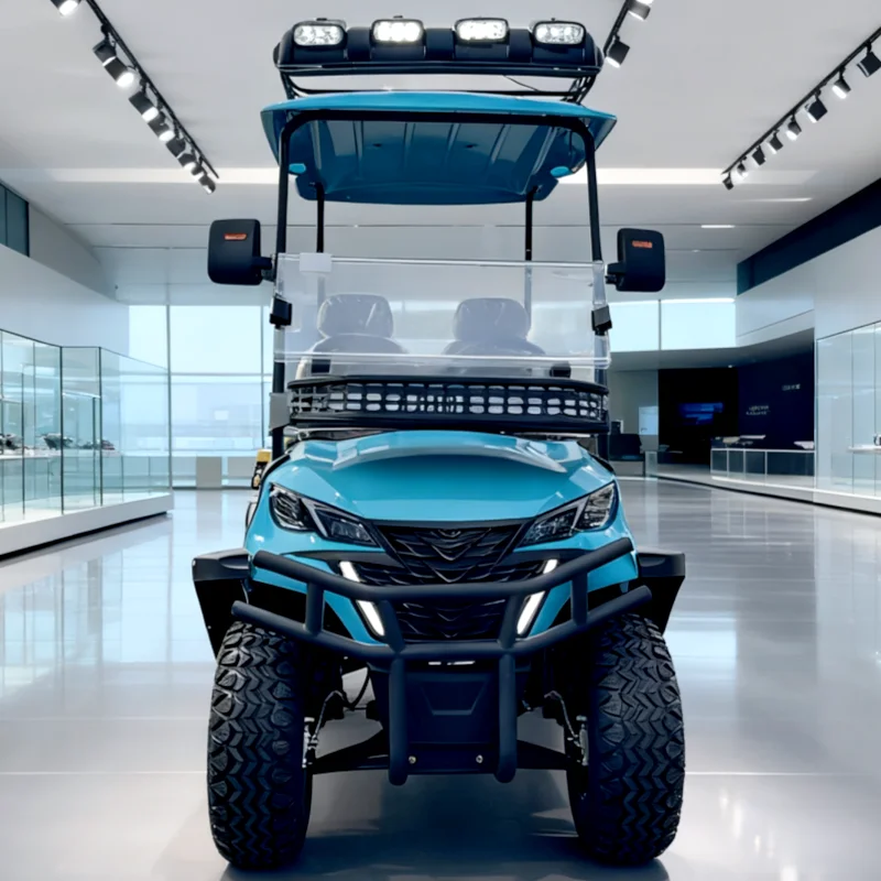 

Export Shooting Club Electric Vehicle 2 Seat 12 Inch Off-Road Electric Golf Cart Solar Panel Hunting Cart China Manufacturer