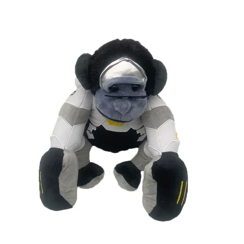 2023 New Arrival Jumbo Winston Plush Overwatch Winston Gorilla Cute Plush Doll Doll Children\'s Birthday Gift Christmas Gift