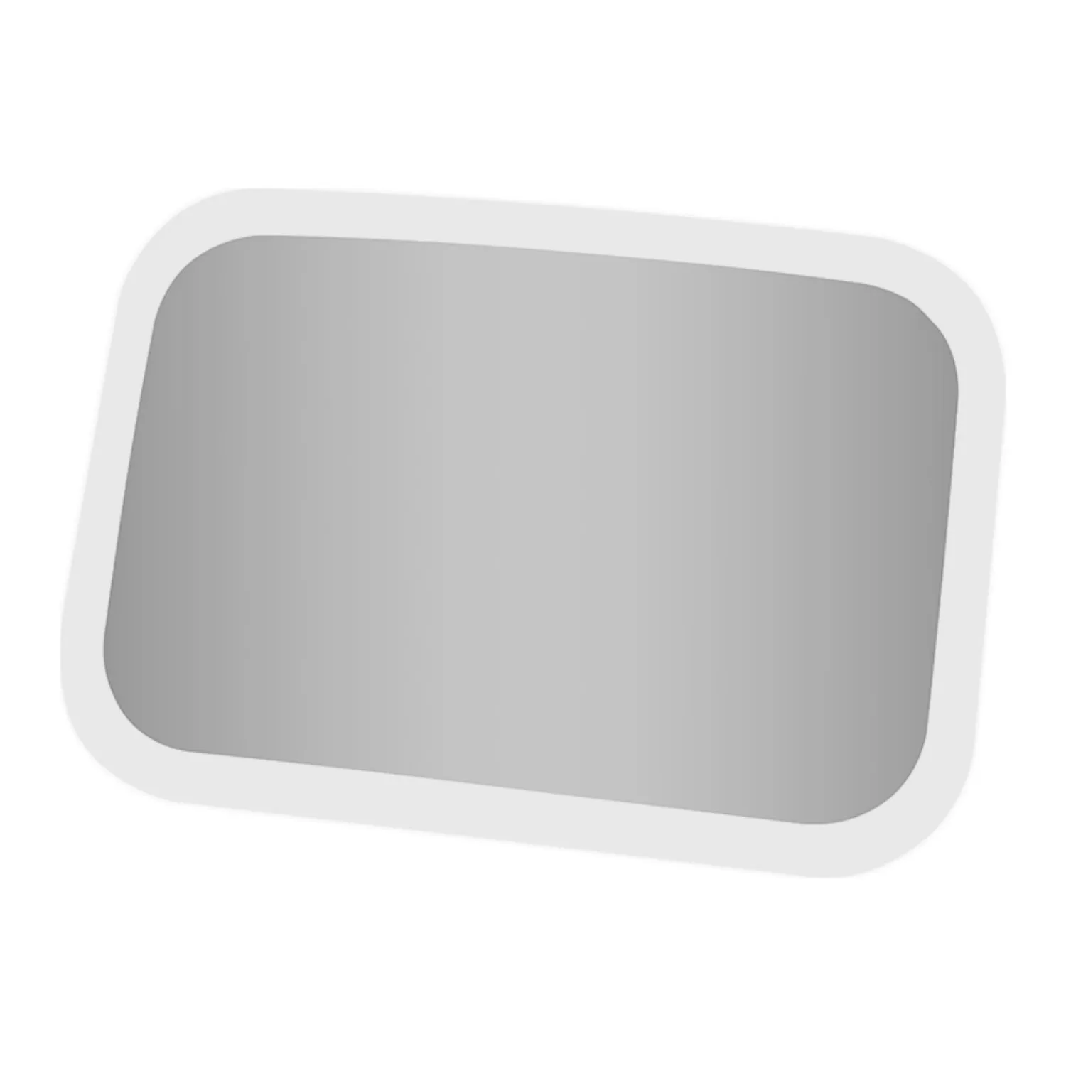 Voice Control Baby Mirror, Shatterproof Acrylic Mirror with 3 Colors & 4 Brightness, Plug-in Night Light for Crib, Hands-Free Nu