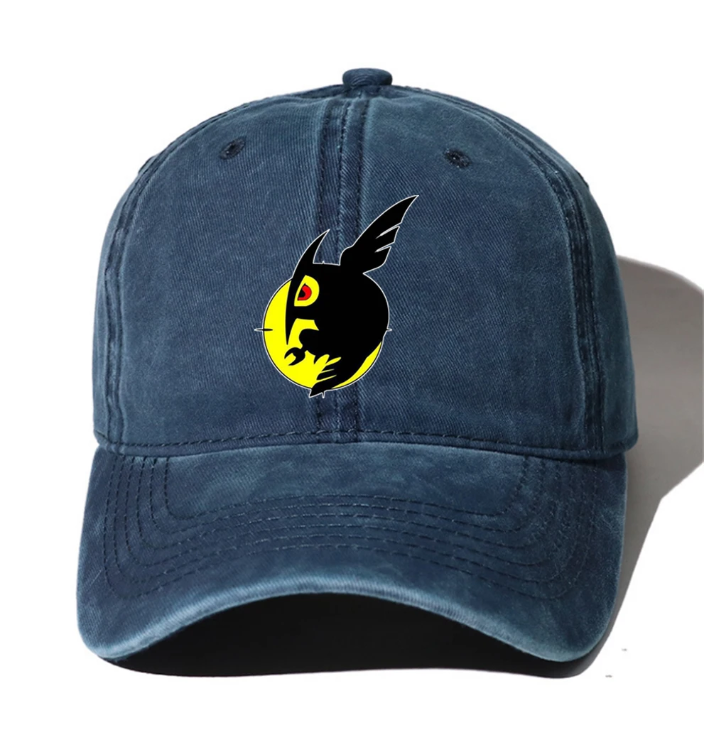 Unisex Denim Cap Washed Cotton Baseball hat Teenagers Casual Adjustable Caps For anime Akame ga KILL! Cowboy Baseball cap