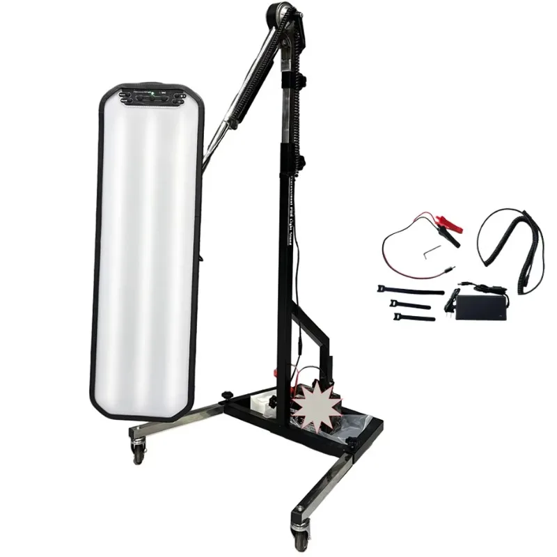 

Small PDR LED Lamp Reflector Board Dent Repair Tools LED Light Reflection Board with Adjustable Holder Hand Tool