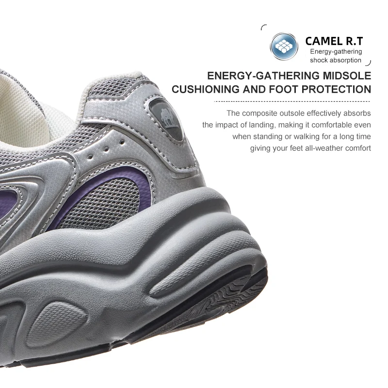 골든 카멜 여성 스포츠 워킹 패션 스니커즈 굽높은 편안한 캐주얼 여성 신발 2025 가을 신상