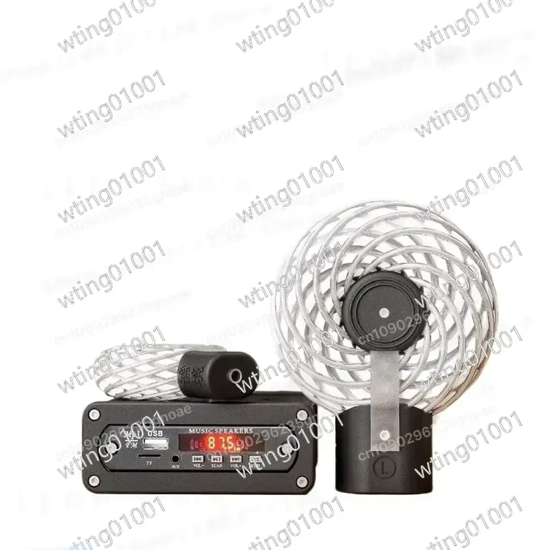 1PCS 120mm Rotating Magnetic Field Electronic Coil DIY Kit Includes Power Amplifier for Rodin Experiment
