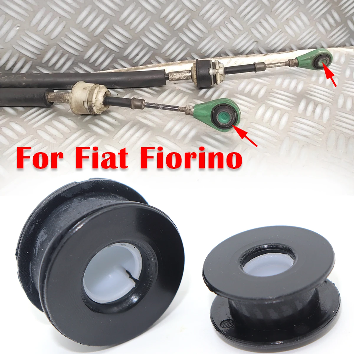 Manual Gearbox Shift Cable Linkage Control Bushing Gear Shifter Lever Selector End Rod Connect For Fiat Fiorino/Professional