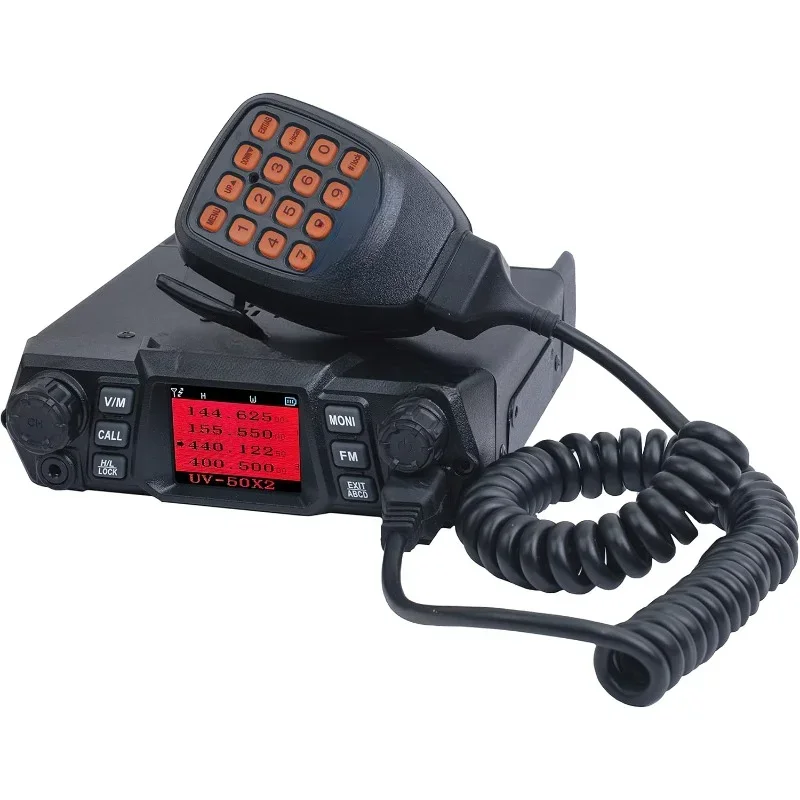 Mobile 50 Watt Dual Band Base, Mobile Radio: VHF, UHF Amateur (Ham) UV-50X2 (Second Gen.)